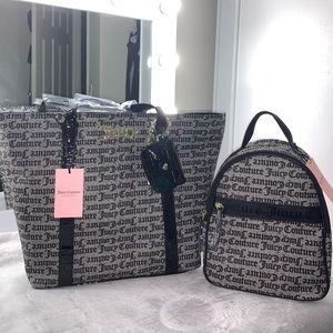 Juicy Couture Weekender & Backpack BUNDLE